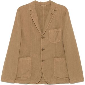 Aspesi, Jassen, Heren, Bruin, L, Stijlvolle Jas voor Mannen