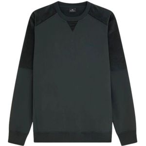 PS By Paul Smith, Sweatshirts & Hoodies, Heren, Groen, S, Katoen, Stijlvolle Sweater