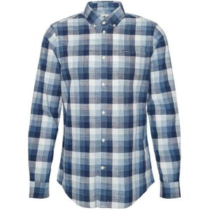 Barbour, Overhemden, Heren, Blauw, XL, Katoen, Blauw Casual Katoenen Overhemd