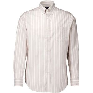 Paul & Shark, Overhemden, Heren, Beige, 6Xl, Katoen, Lange Mouw Shirt