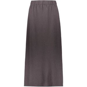 Fabiana Filippi, Rokken, Dames, Grijs, XL, Wol, Elastische Wol Zijde Kasjmier Rok