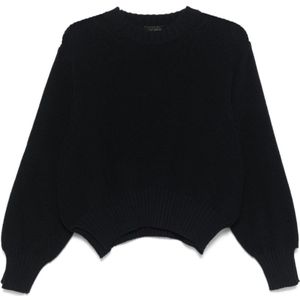 Roberto Collina, Truien, Dames, Blauw, S, Blauwe Sweaters voor Mannen