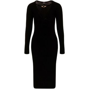 Just Cavalli, Kleedjes, Dames, Zwart, XS, Jurken
