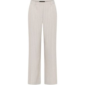 Bruuns Bazaar, Broeken, Dames, Beige, XS, Gestreept Elegante Apricotbbeleza Broek