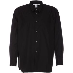 Comme des Garçons, Overhemden, Heren, Zwart, M, Casual Overhemd