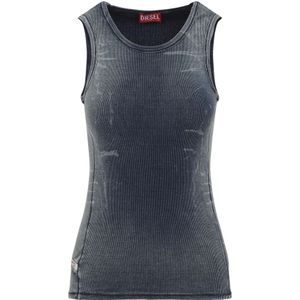 Diesel, Tops, Dames, Blauw, M, Katoen, Tgo Tank Top