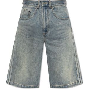 Adidas Originals, Korte broeken, Heren, Blauw, W33, Denim, Denim shorts