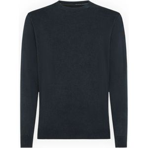 Rrd, Truien, Heren, Blauw, XL, Techno Wash Ronde 16 Gebreide Ronde Hals Truien