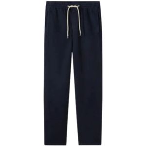 A.p.c., Broeken, Heren, Blauw, S, Katoen, Vincent Broek met Trekkoord