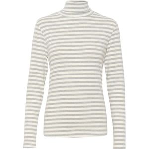 My Essential Wardrobe, Truien, Dames, Veelkleurig, XL, Gestreept Rollneck Blouse