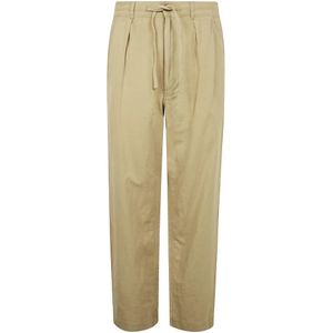 Polo Ralph Lauren, Broeken, Heren, Beige, M, Geplooide Stijlvolle Rok