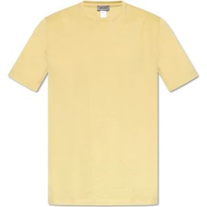 Hanro, Tops, Heren, Geel, L, Katoen, T-shirt Living