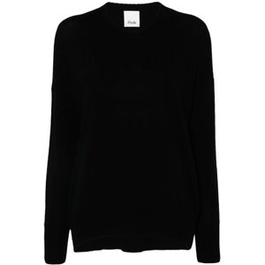 Allude, Truien, Dames, Zwart, S, Zwarte Trui Collectie