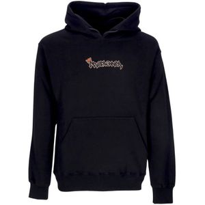 Propaganda, Sweatshirts & Hoodies, Heren, Zwart, M, Katoen, Zwarte Prince Hoodie Lange Mouwen Sweatshirt