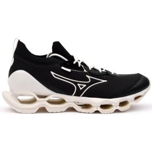Mizuno, Schoenen, Heren, Zwart, 38 1/2 EU, Leer, Wave Prophecy Beta