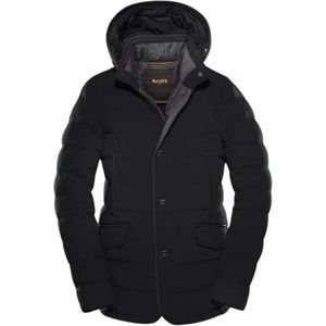 Moorer, Jassen, Heren, Zwart, XL, Wol, Jassen