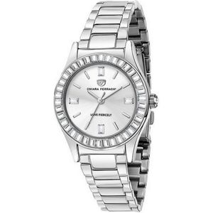 Chiara Ferragni Collection, Accessoires, Dames, Grijs, ONE Size, Lady Like Horloge