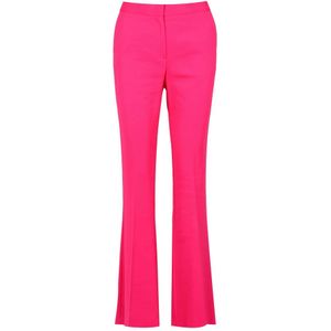 Simona Corsellini, Broeken, Dames, Roze, L, Fuchsia Flare Broek