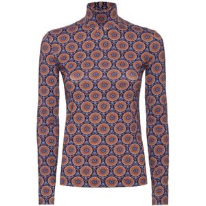 La DoubleJ, Tops, Dames, Veelkleurig, XS, Tweed, Stretchy Turtleneck Top