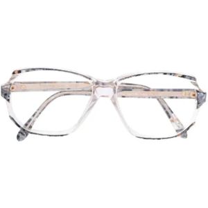 Yves Saint Laurent Vintage, Pre-owned, Dames, Grijs, ONE Size, Pre-owned Acetate sunglasses