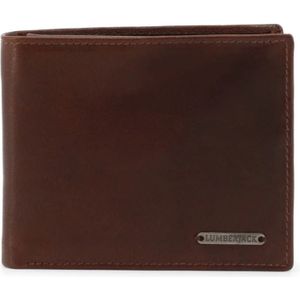 Lumberjack, Accessoires, Heren, Bruin, ONE Size, Leer, Portefeuilles Kaarthouders