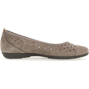 Gabor, Schoenen, Dames, Bruin, 36 EU, Leer, Hovercraft Ballerina Schoenen