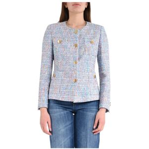 Tagliatore, Jassen, Dames, Veelkleurig, L, Katoen, jas model beverly