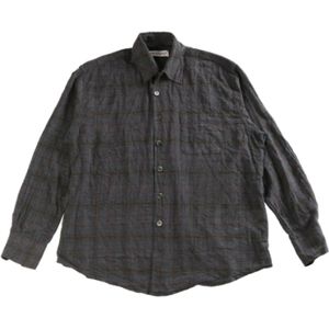Our Legacy, Overhemden, Heren, Zwart, M, Katoen, Checkered Bazaar Shirt