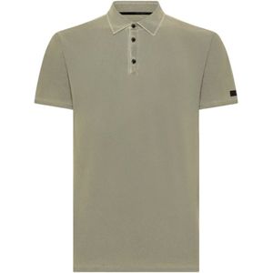 Rrd, Tops, Heren, Groen, XL, Salie Groene Technische Polo Shirt