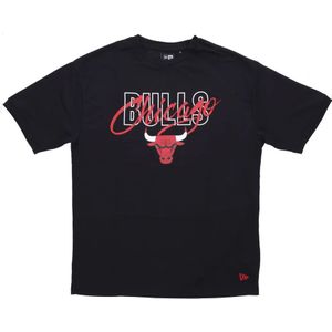 New Era, Tops, Heren, Zwart, L, T-Shirts