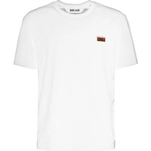 Just Cavalli, Tops, Heren, Wit, S, T-shirts en Polos