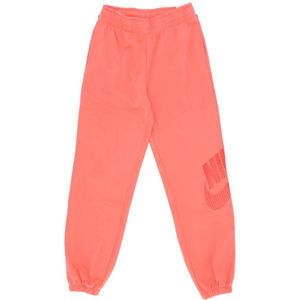 Nike, Broeken, Dames, Roze, S, Katoen, Dans Fleece Lichtgewicht Trainingsbroek Vrouwen