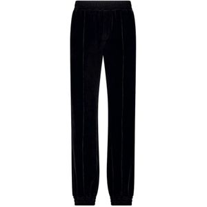 Valentino Garavani, Broeken, Heren, Zwart, XS, Katoen, Casual Slim Fit Broeken