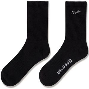Axel Arigato, Ondergoed, unisex, Zwart, S, Katoen, Scribble Tube Socks