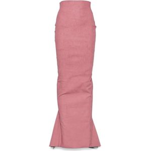 Rick Owens, Rokken, Dames, Roze, L, Pillar Rok