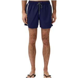 Emporio Armani, Badkleding, Heren, Blauw, XL, Polyester, Zwemshorts