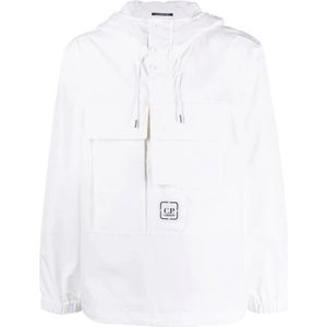 C.p. Company, Jassen, Heren, Wit, L, Katoen, Metropolis Hyst Overshirt