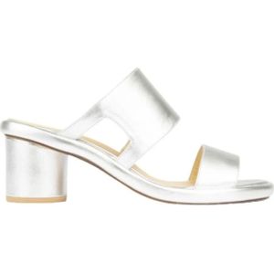 Atelier Content, Schoenen, Dames, Grijs, 40 EU, Zilveren Stijlvolle Ketting