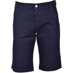 Bikkembergs, Korte broeken, Heren, Blauw, M, Katoen, Bermuda