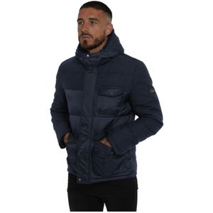 YES Zee, Jassen, Heren, Blauw, XL, Wol, Kleding Jassen