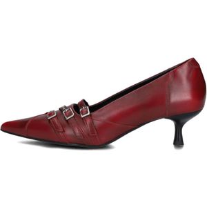 Vagabond Shoemakers, Schoenen, Dames, Rood, 38 EU, Leer, Rode leren slingback hakken