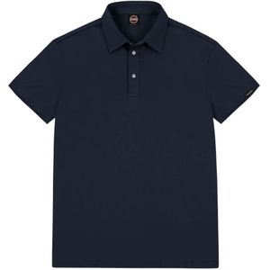 Colmar, Tops, Heren, Blauw, 3Xl, Effen Polo Shirt Regular Fit
