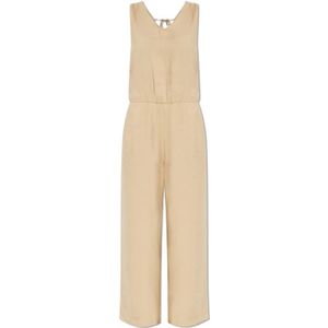 Hanro, Jumpsuits & Playsuits, Dames, Beige, L, Linnen, Jumpsuits & Playsuits