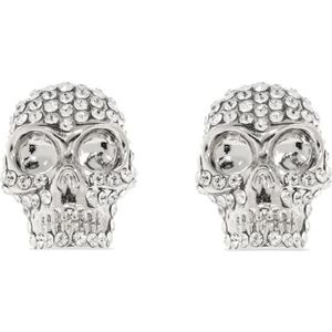 Alexander McQueen, Accessoires, Dames, Grijs, ONE Size, Zilver Messing Samenstelling Sieraden