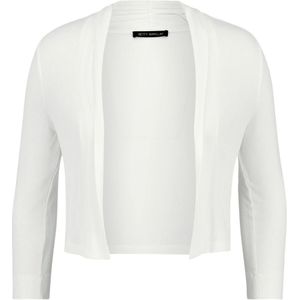 Betty Barclay, Truien, Dames, Wit, M, Shirtjack met 3/4 Mouw