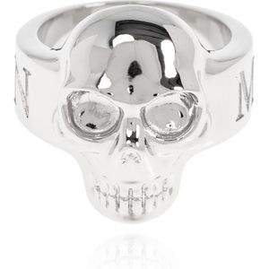 Alexander McQueen, Accessoires, Heren, Grijs, 58 MM, Messing ring