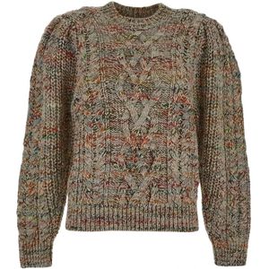 Isabel Marant Étoile, Truien, Dames, Grijs, S, Wol, Wollen Gebreide Trui
