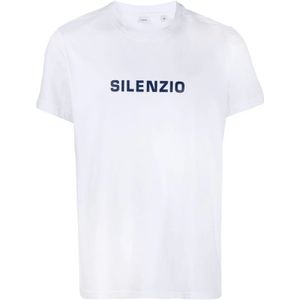 Aspesi, Tops, Heren, Wit, XL, Witte T-shirts en Polos