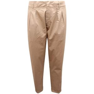 Dondup, Broeken, Heren, Beige, W29, Oscar Broek Gemaakt in Italië