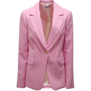 Please, Jassen, Dames, Roze, S, Wol, Lucia Wollen Jas